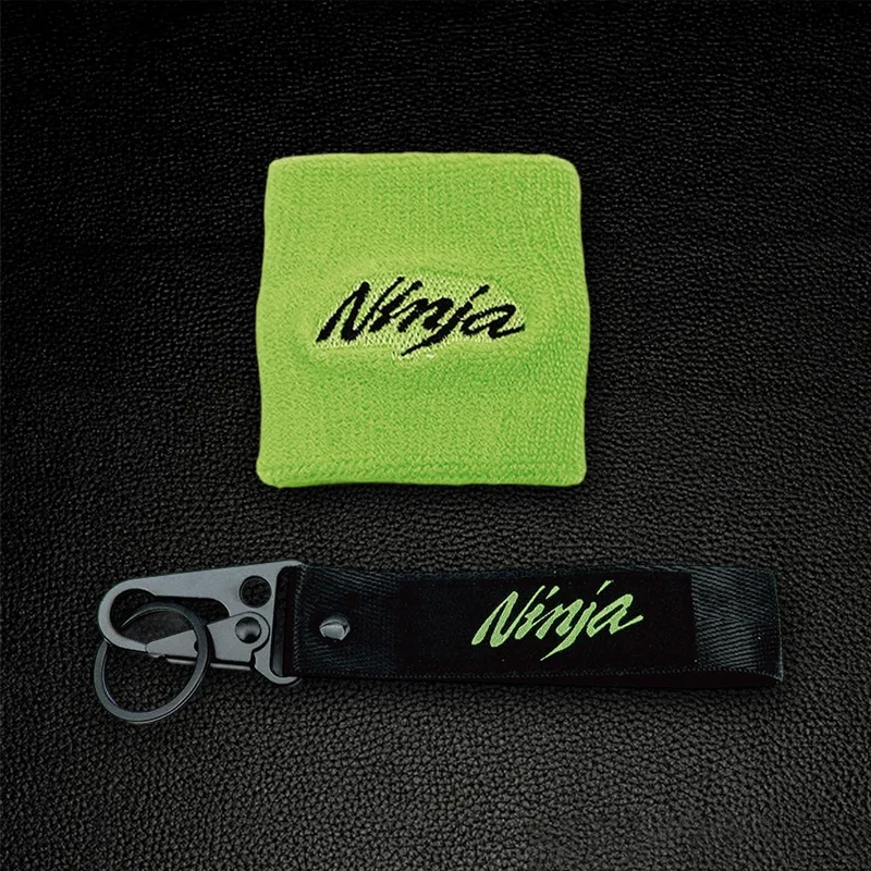 دراجة نارية الجبهة سائل الفرامل خزان غطاء جورب مع مفتاح سلسلة لكاواساكي نينجا 400 500 650R 1000 ninja1000sx Zx14r Z900rs