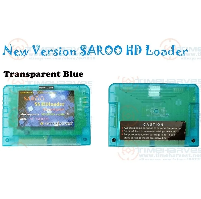 New SAROO SS HDloader Game Reader Cartridge Fast Reading Card Support SD TF Menory Cards Play Games Without CD for SS Console