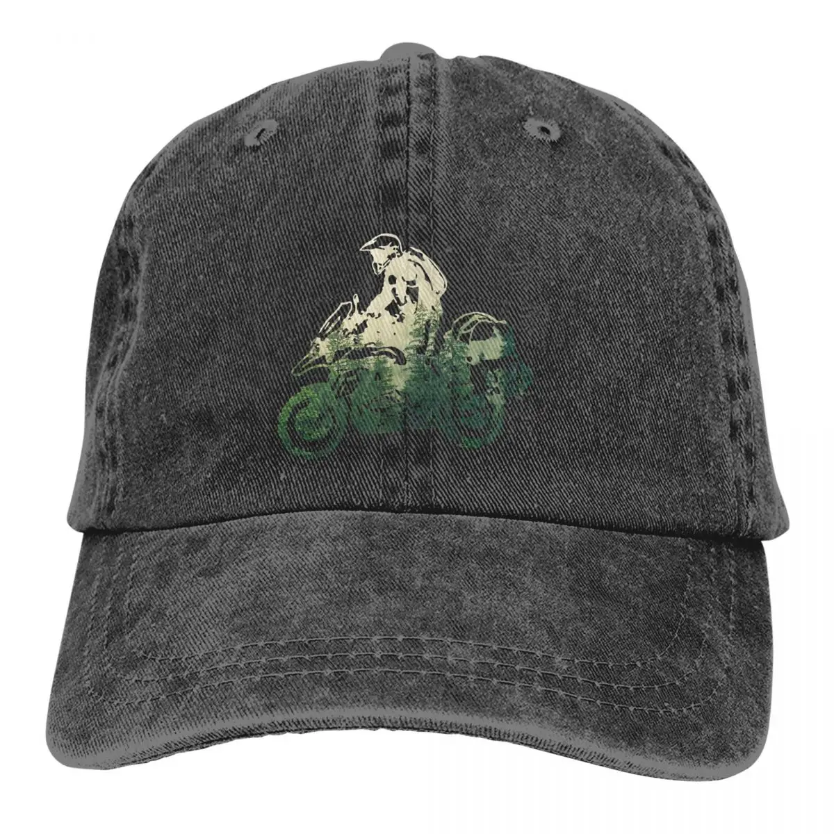 Men's Baseball Cap GS Rider Fully Loaded Forest Trucker Snapback Cowboy Caps Dad Hat Enduro Cross Motorcycle Racing Golf Hats