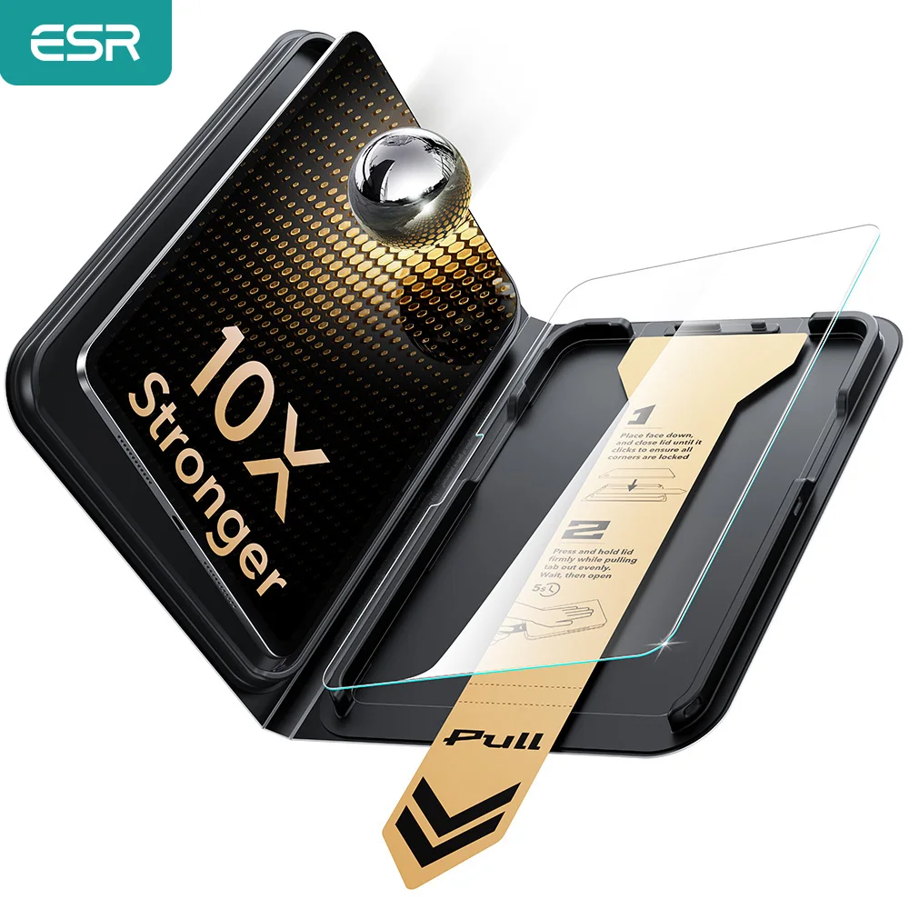 ESR Accessory Glass by Corning™ Screen Protector for iPad Pro 13/11(M5/M4) 2025/2024 Military-Grade for iPad Air 11/13(M4/M3/M2)