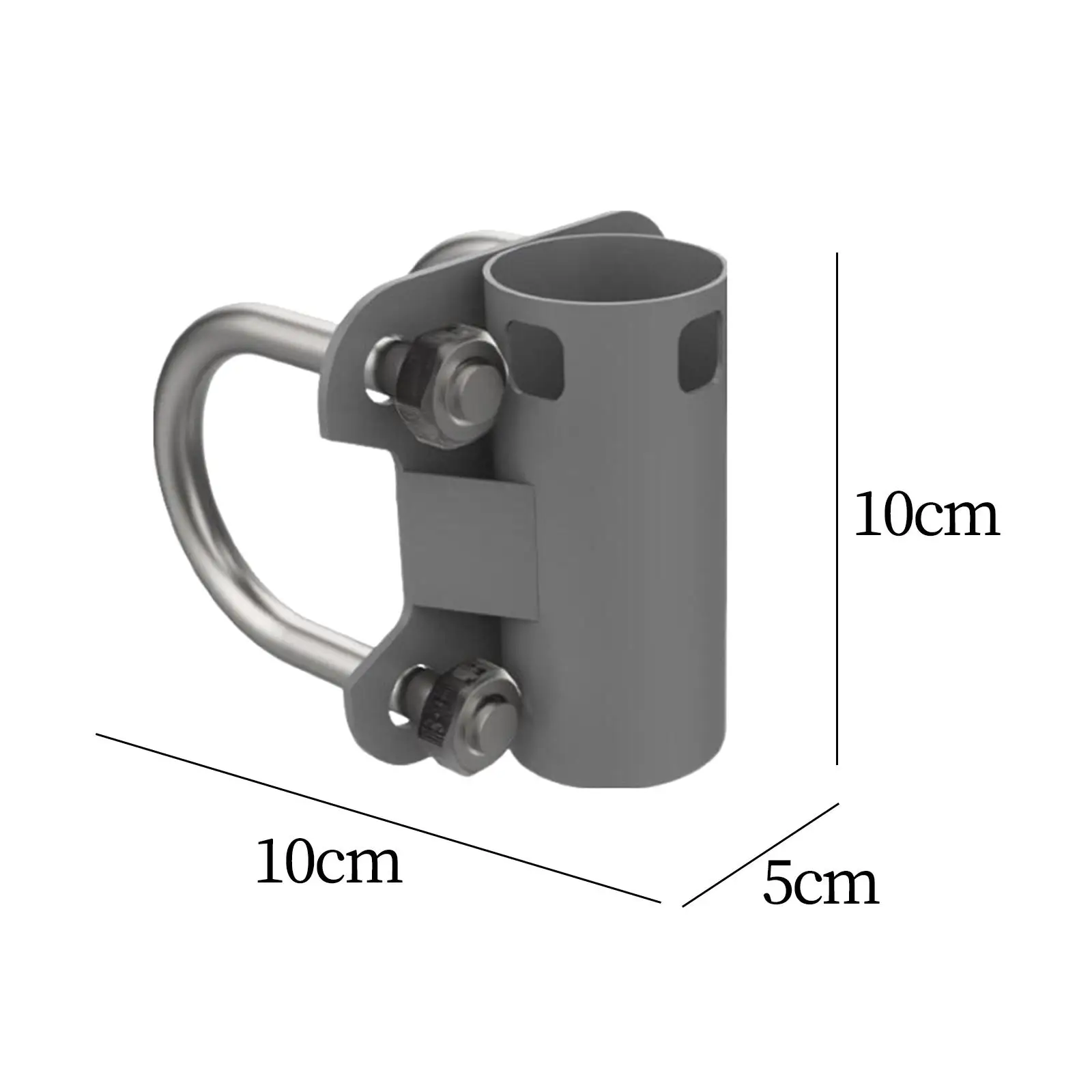 Adaptador de montaje de poste Universal, Hardware de montaje para casas, RVs, yates