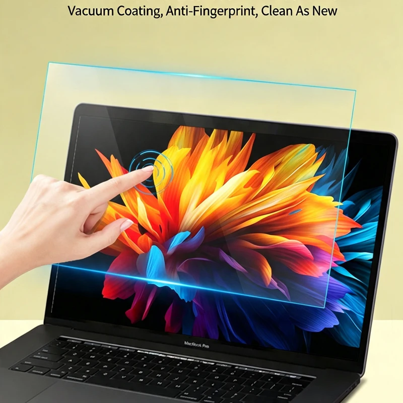 2pcs Anti Glare Screen Protector For MacBook Pro Air 13 14 15 16 Inch Matte Soft Film Anti Scratch Laptop Protective Guard Cover
