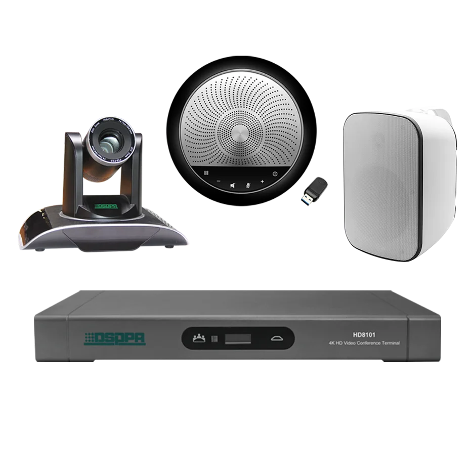 Multiple Video Conference System 6 Array Microphone Unit Desktop 360 Degree Omnidirectional Microphone