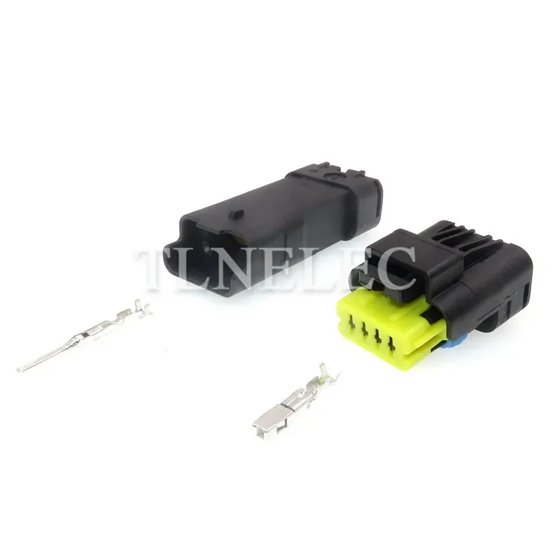 4 Pin Way Male Fema… - image