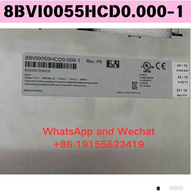 Used OEM disassembled parts 8BVI0055HCD0.000-1 Frequency converter Functional test OK