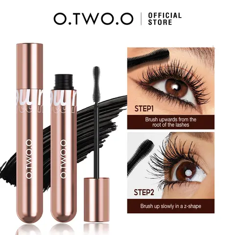 Waterproof 4D silk fiber mascara with volume O.TWO.O