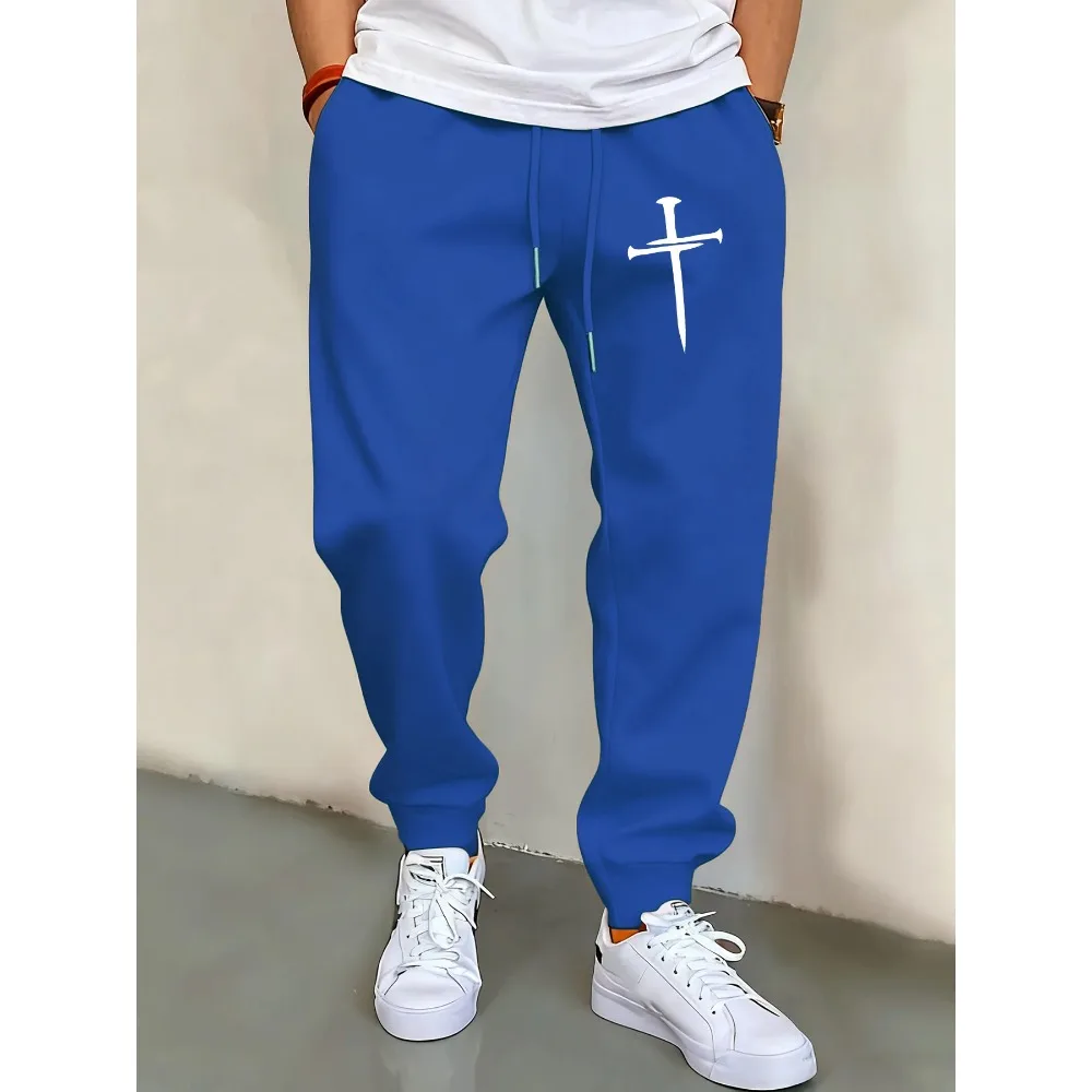 

This Looks Like A Sword Print Men Sweatpant Warm Long Joggers Pants Hip Hop Comfortable Trousers Fashion Autumn Unisex Sportpant