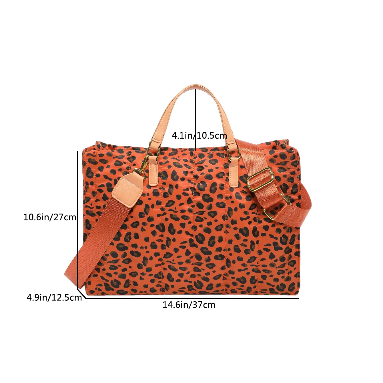 Large Canvas Tote Bag Casual Leopard Shoulder Messenger Women\'s Bags New High Quality Korean Designer Handbags Sac A Mains Femme