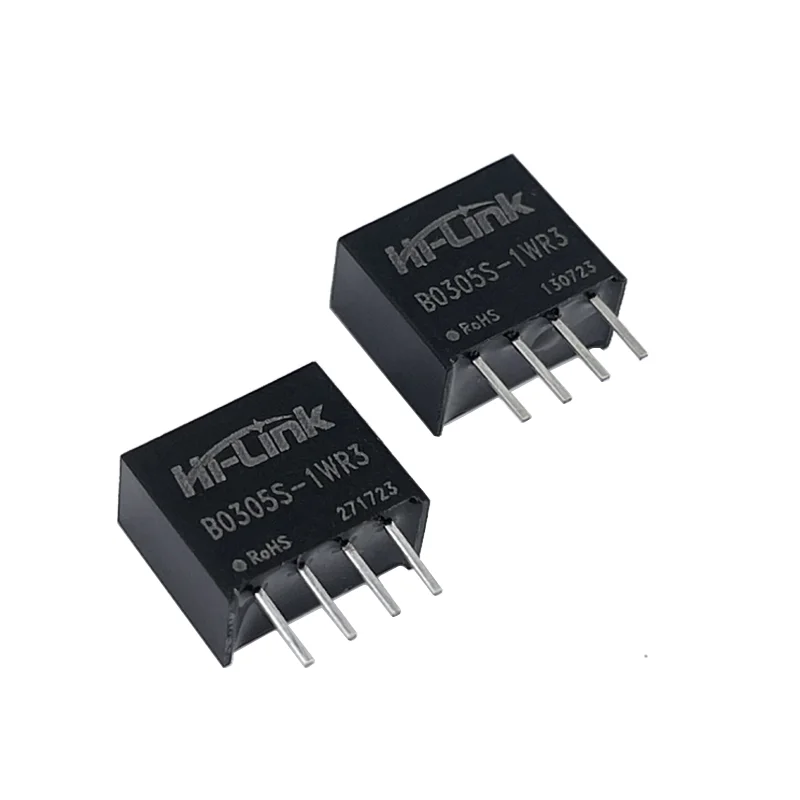 Free Ship Small Size 10pcs B0305S-1WR3 200mA 1W 88% Efficiency Step Down Isolated Switching DC-DC Power Supply Module 3.3V To 5V