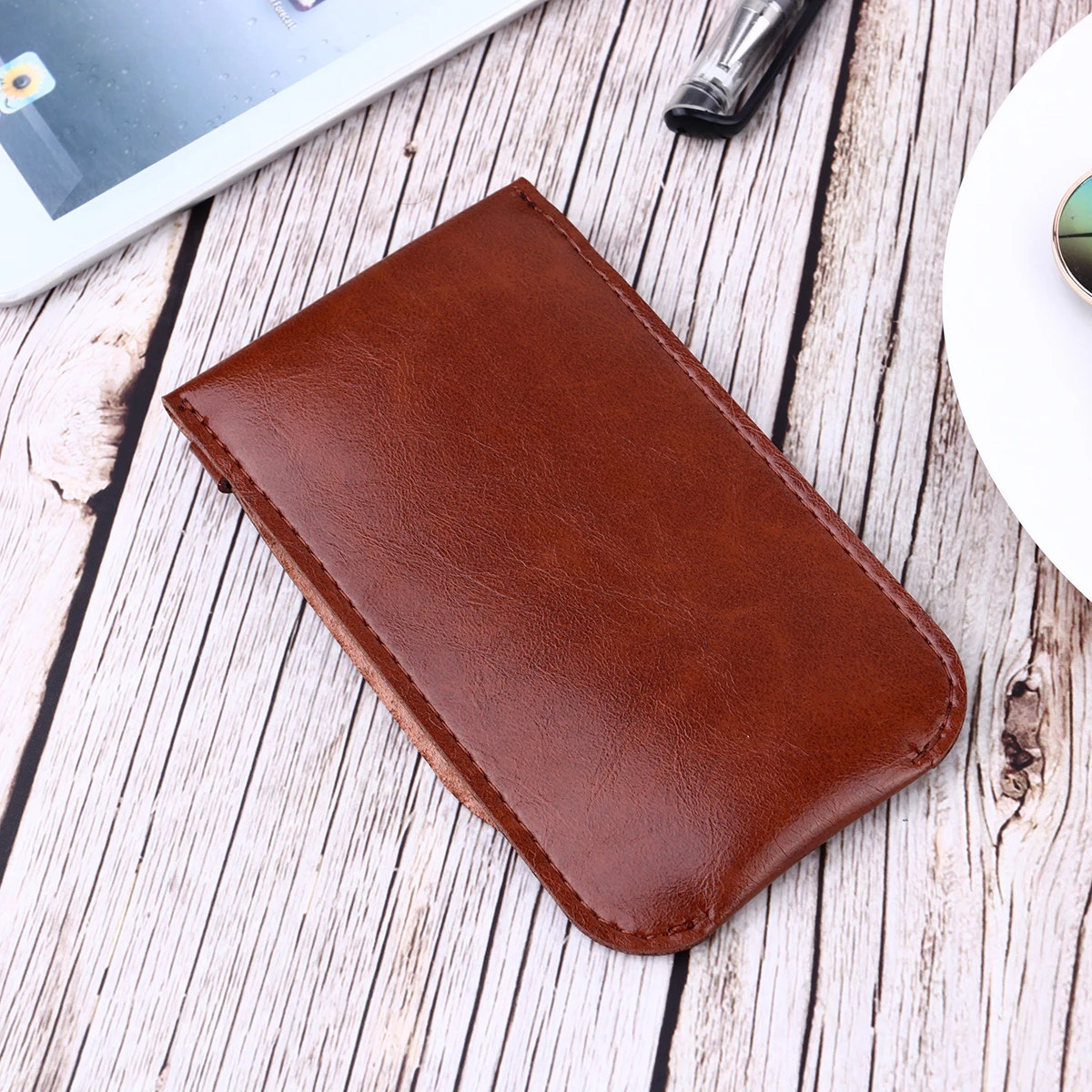 

Pen Case Holder Protective Sleeve Storage Bag for Office Home School Stationery Multi Pen Black Desk Caddy Pouch Gift
