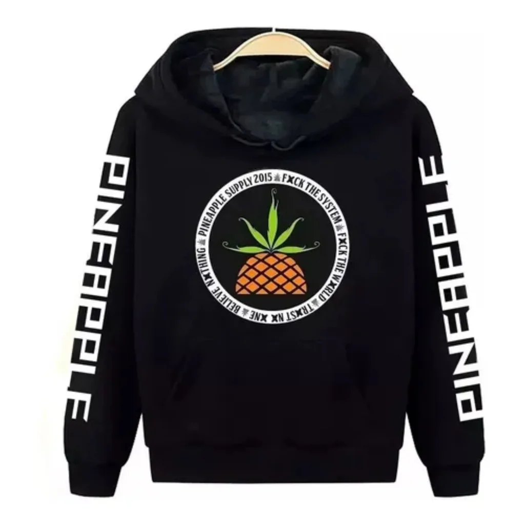 

Moletom Pnpl Pineapple Acustico Hip Hop 3D printed hoodie for men and women High quality clothing