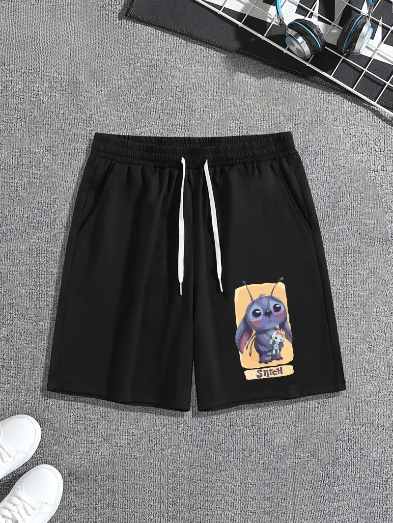 موضة صيف 2025 شورت مطبوع للرجال والنساء مناسب للرياضات الصيفية والسفر على الشاطئ والملابس الكاجوال