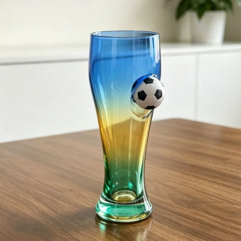 A25F-For Football Cup 2PCS 2026 Beer Glasses 420Ml,Birthday Gifts For Boys, Father Days Gifts For Football Match 2026