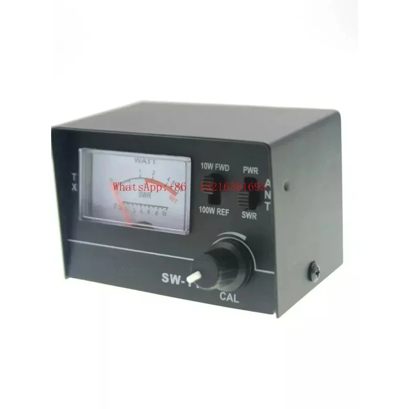 2026GOOD SW-111 Antenna Communication Measuring Instrument 100W Walkie Talkie Power Meter, Field Strength Tester