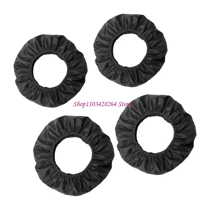  4Pcs Baby Transport Wheel Protectors 2 Small And 2 Large Sizes Works With Many Carriages Strong And Washable