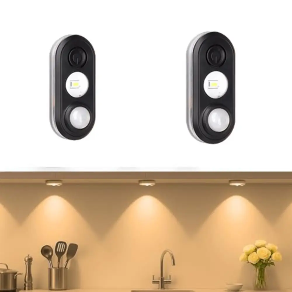 Type-c Motion Sensor Night Light Energy-Saving Wireless Rechargeable Night Light Auto Brightness Compact Design
