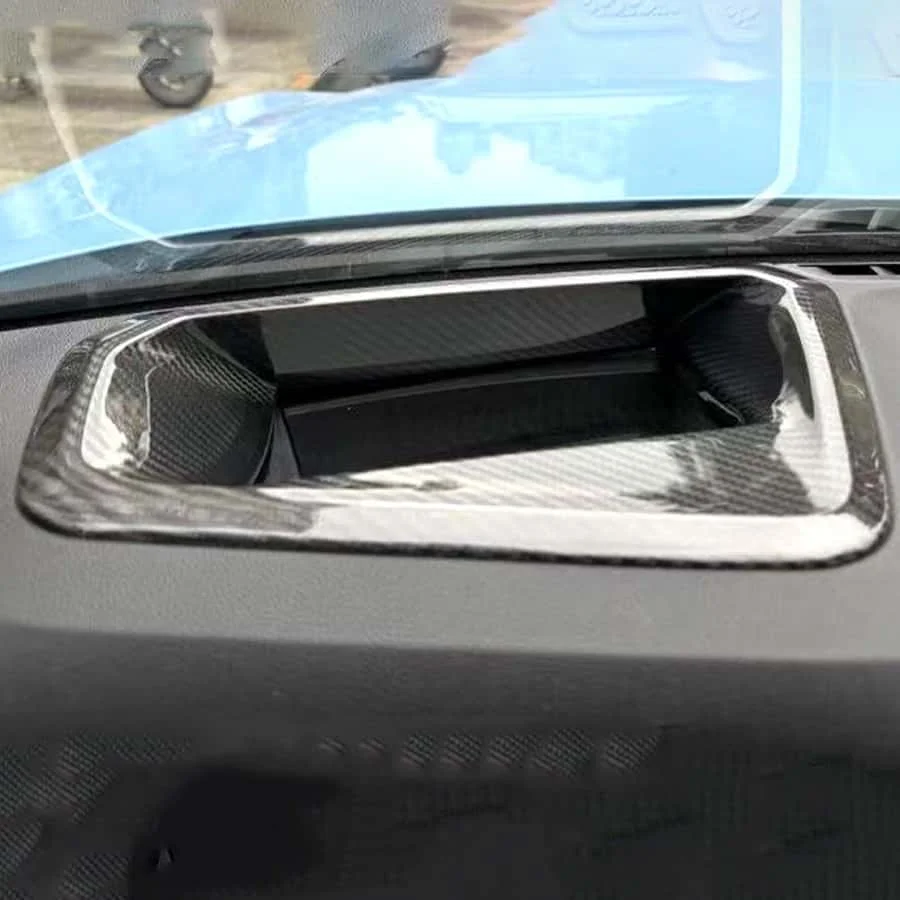 Suitable forBMW G87 M2 G80 M3 G82G83M4 Dry Carbon Fiber Head up Display Protective Cover HUD