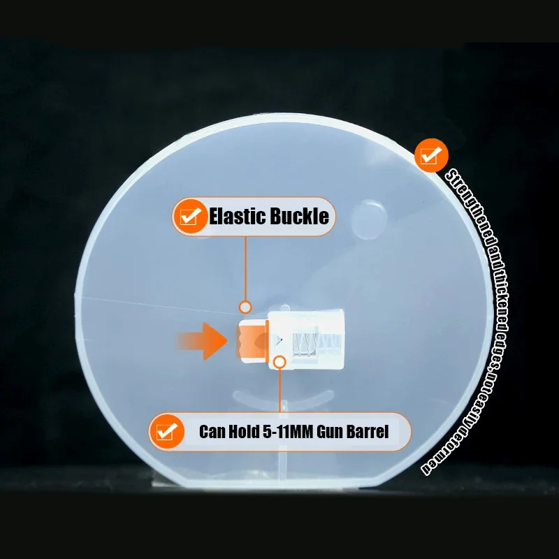 Dust Gun Baffle Transparent Air Blow Gun Dust Cover Water oil blowing Iron Shavings Splash Proof Plate CNC processing Tool
