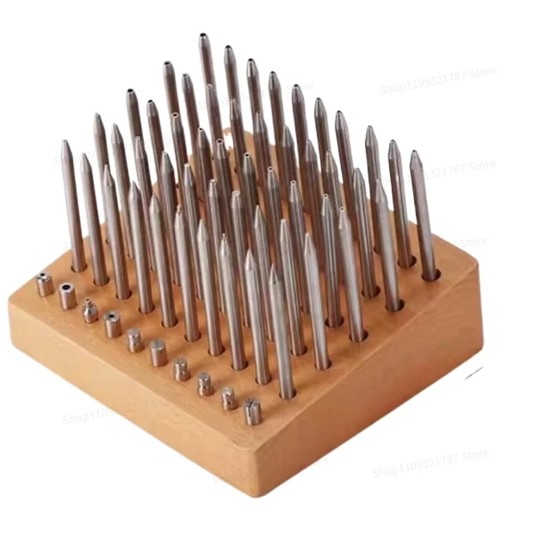 Meter Repair Tool Punch Needle Firing Pin 60 Pcs with Punches