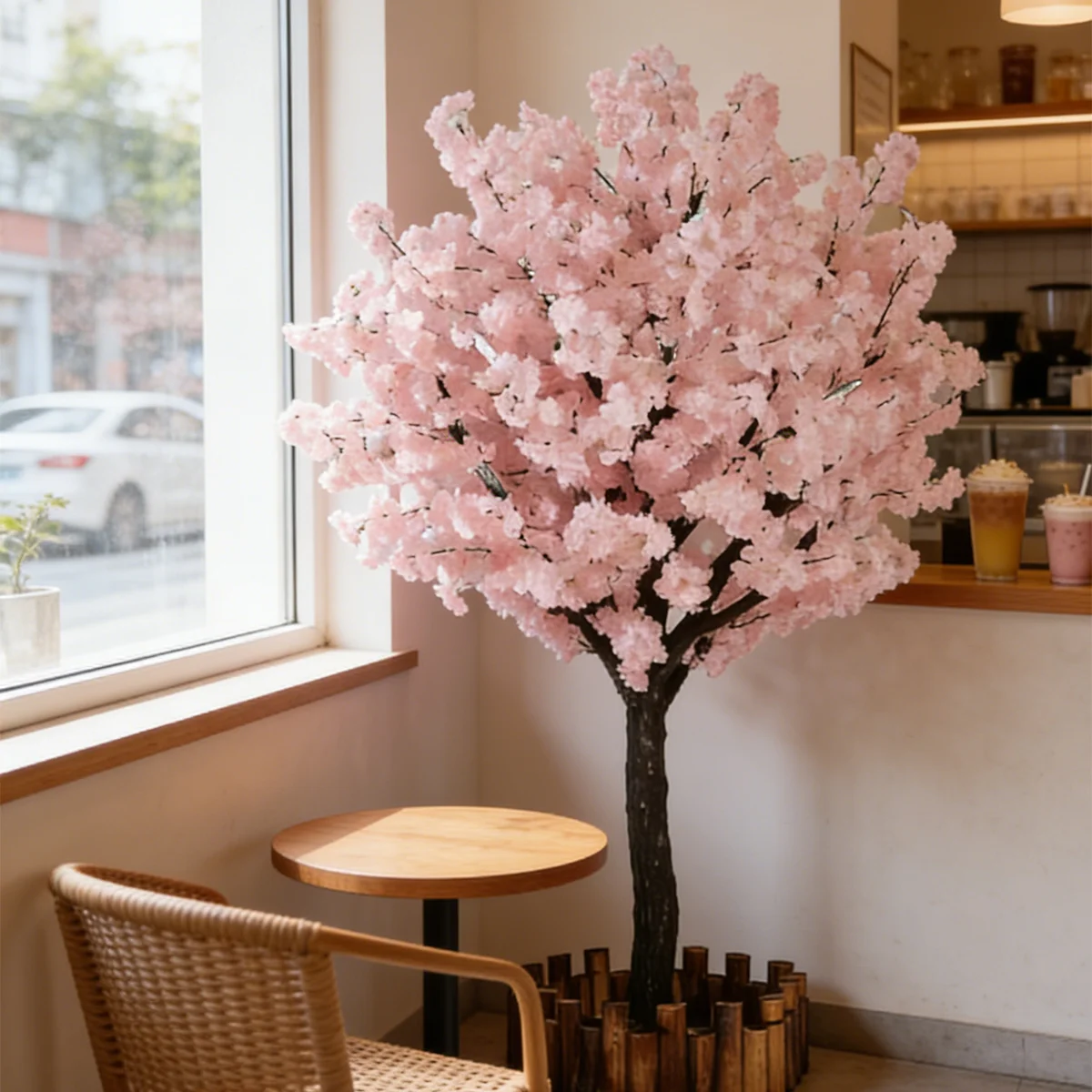 Everlasting Artificial Cherry Blossom Tree, Enjoy Year-Round Spring Beauty Without Maintenance