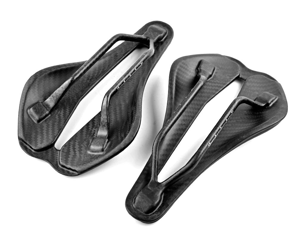 GOLDIX Rennradsattel 3D-Druck Ultraleichte Carbonfaser-Basisplatte und TPU-Druck Vorderseite / EVA-Leder-Optionen – Detail 5