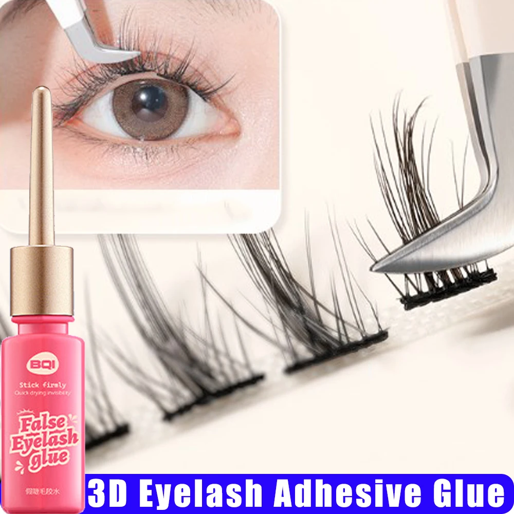 12g Quick-drying False Eyelash Glue White Long-lasting Eyelashes Extension Glue Waterproof No Irritation Eyelash Adhesive Makeup