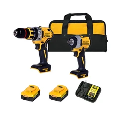 21V Battery Brushless Cordless Multi Tools Power Tools Electric Drill Combo Kit Wrenches Tool Set New