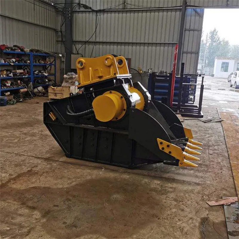2026 Multifunctional Jaw Crushing Bucket 20 Tons 30 Tons Hydraulic Crushing Bucket for Excavator, Excavator Crushing Bucket