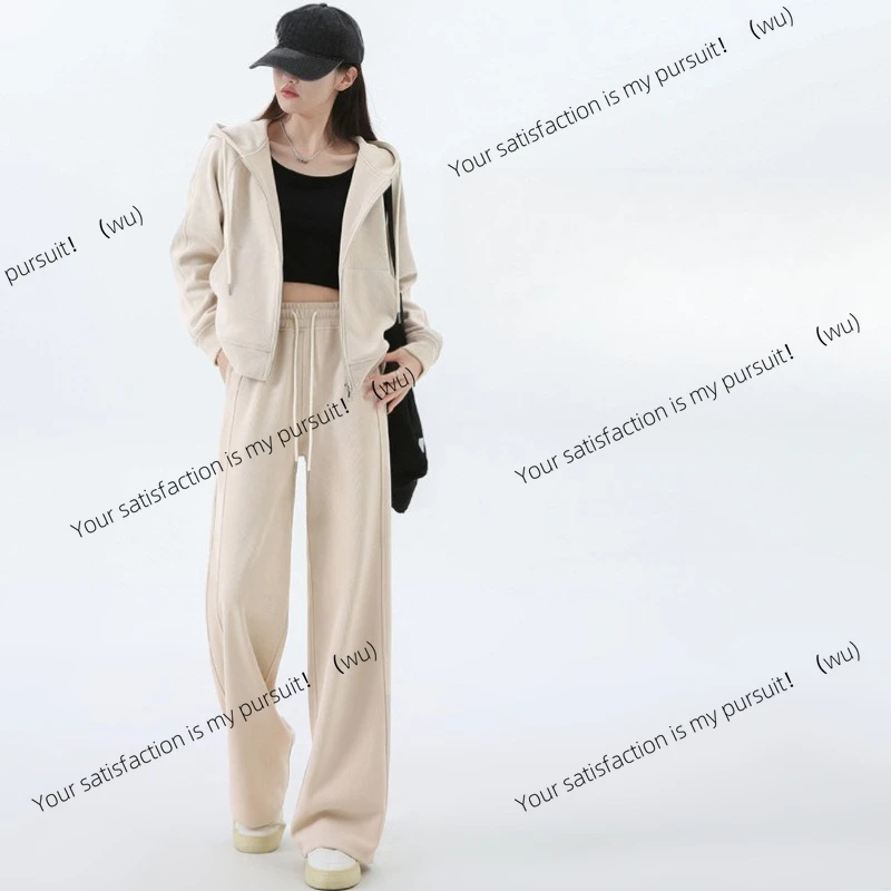 

Спортивный костюм женский весенне-осенний, свитер с капюшоном, кардиган, тонкий новый повседневный