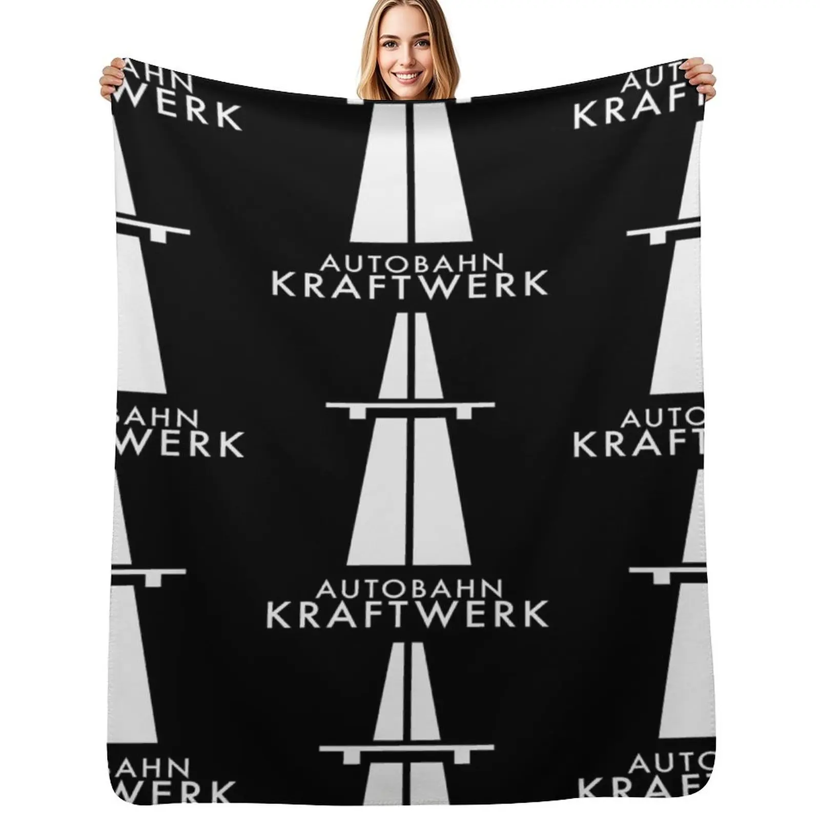 

KrftwrkAtbhnShrtStkrHdMsk&n Throw Blanket Designers Camping wednesday Blankets