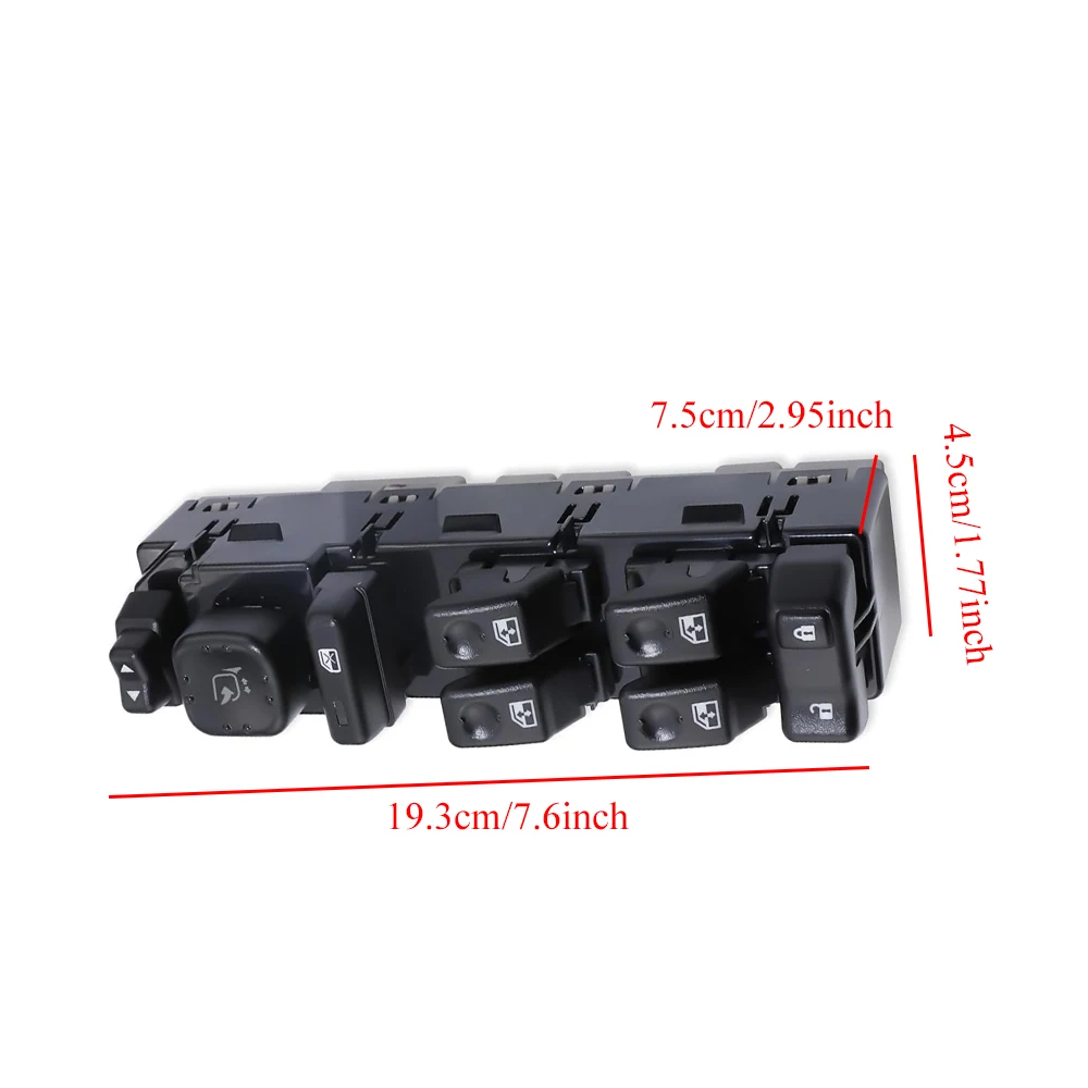 Car Power Window Control Lifter Switch For GMC Chevrolet Cadillac 15202851 15195301 15181223 15125143 Auto Parts