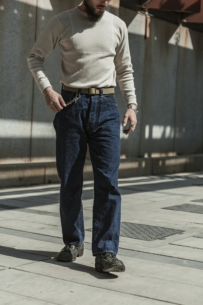 Bronson WWII Model Men's Jeans 44801XX Raw Selvage Denim Pants