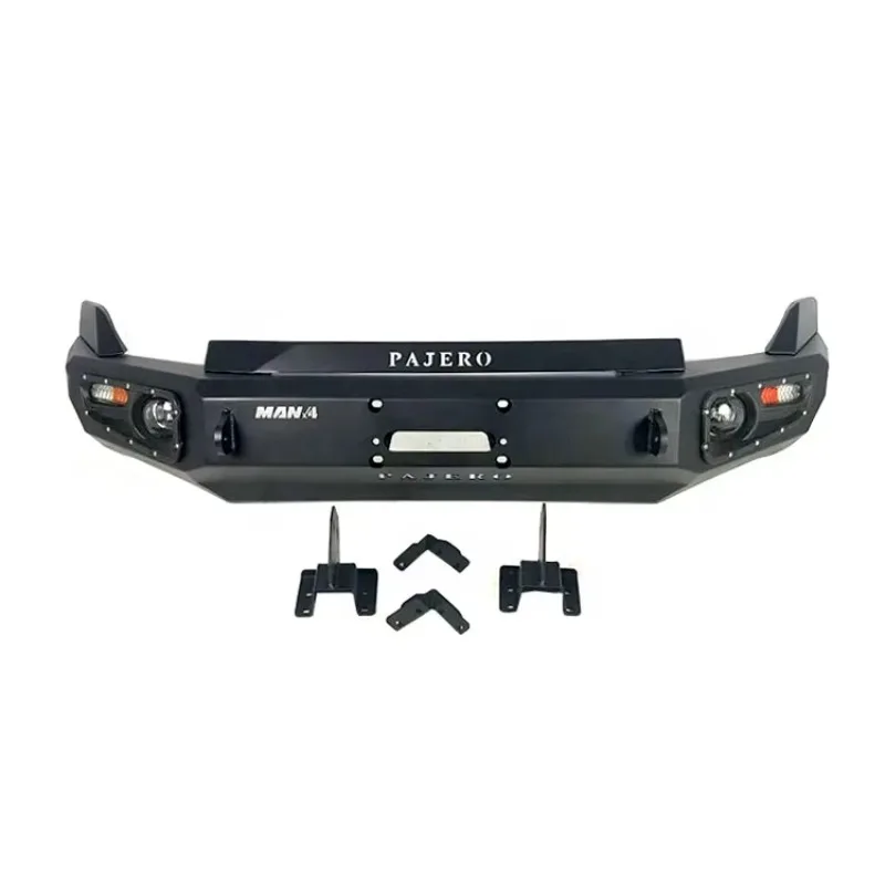 Protection de pare-chocs avant en acier poli chrome pour Mitsubishi PAJERO V93/97, marque UNITY