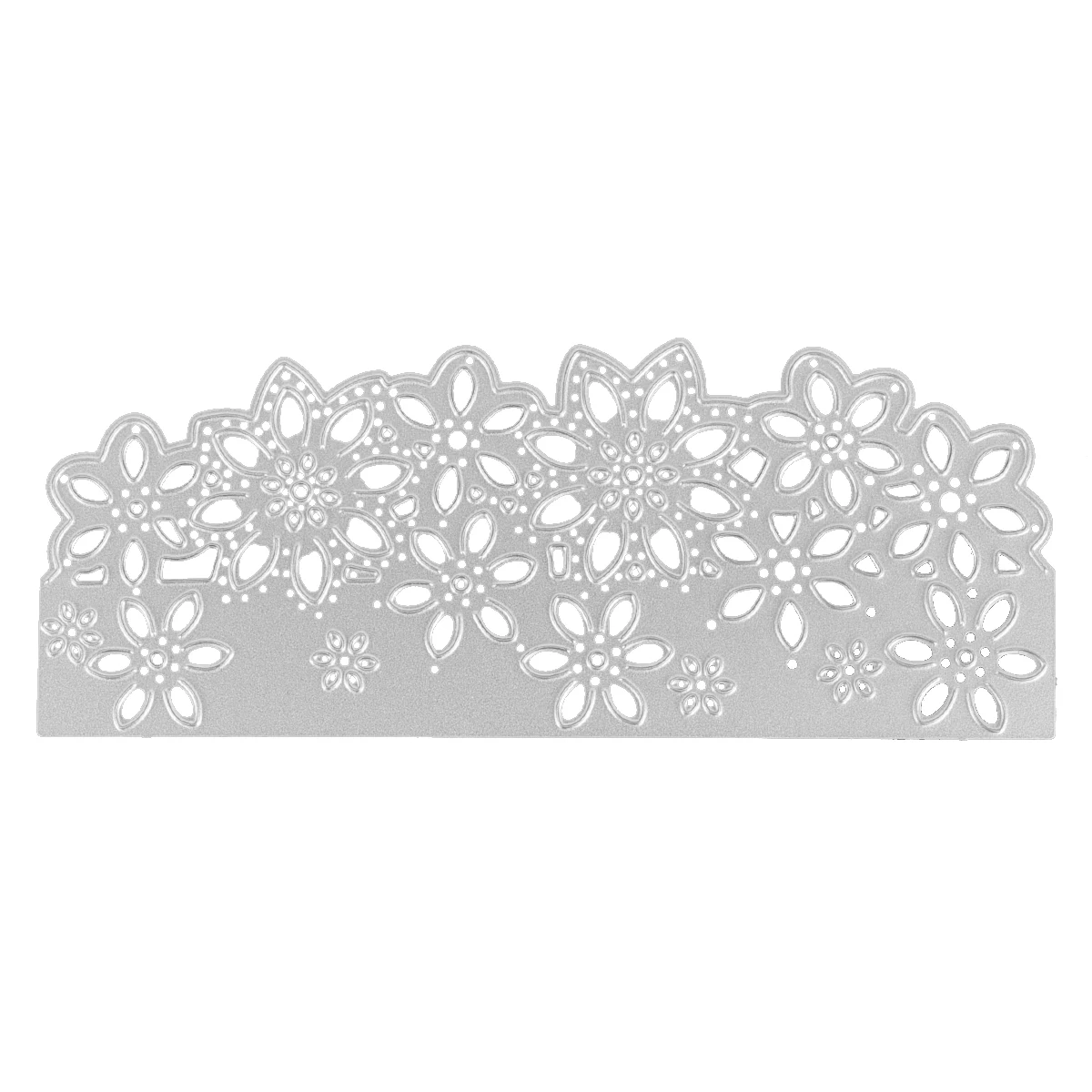 Flower Lace Border Metal Cutting Dies Mold Knife Scrapbooking Stencil DIY Embossing Craft Card Making