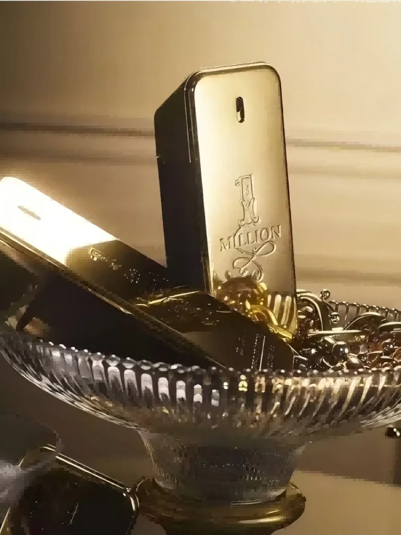 

100 мл оригинального мужского одеколон Million Gold — сильный пряный аромат феромонов | Стойкий мужской спрей для тела