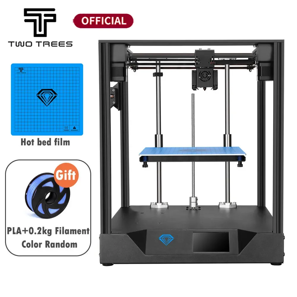 Twotrees 3D Printer SP-3 Corexy DIY Printing impresora 3d With Full Color Screen Power Resume Printing PEI