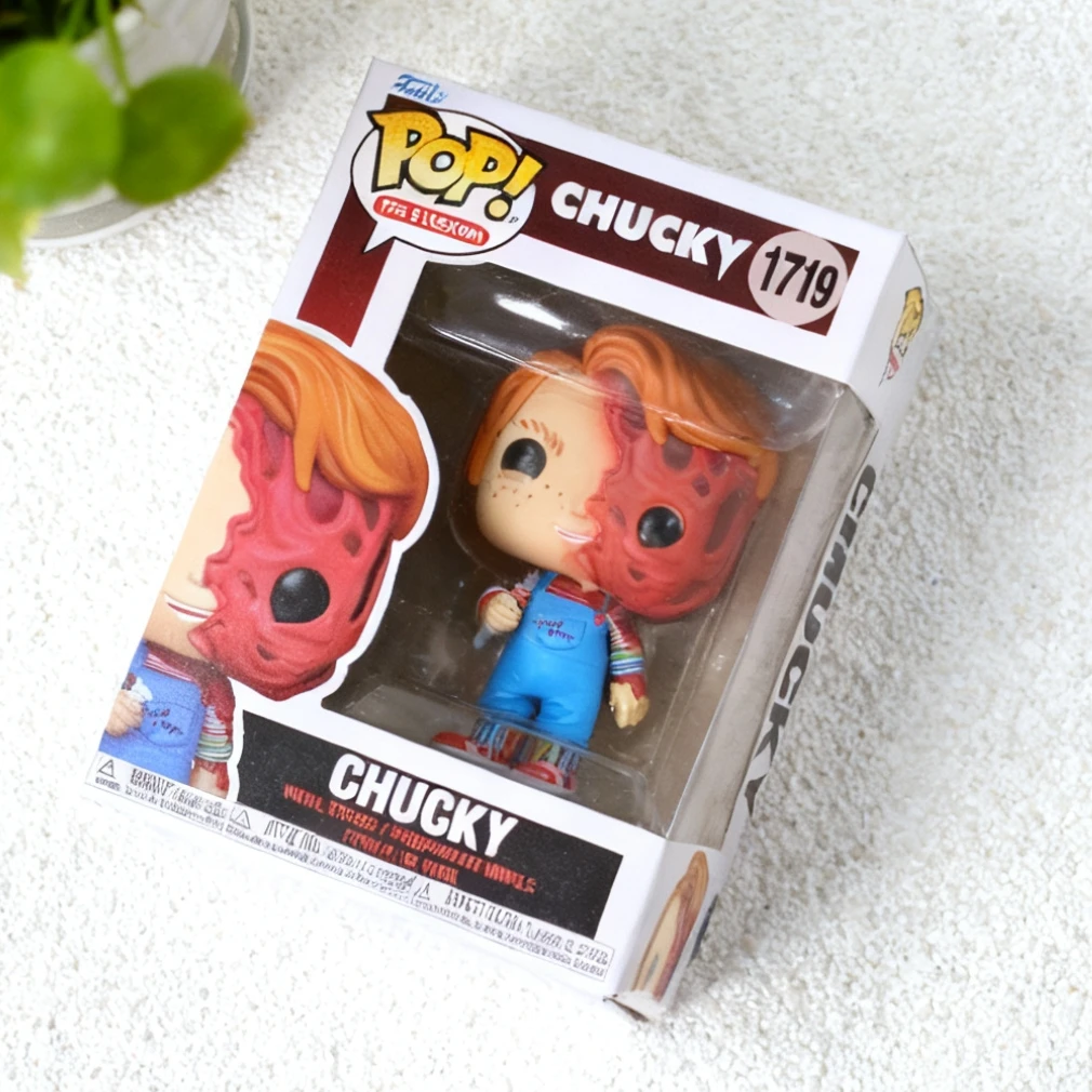 

Фигурка Phantom Chucky 1721 FUNKO POP, старая Чаки1720, Chucky (плавлена лицо), 1719, фигурки, коллекционная ограниченная серия, игрушка в подарок