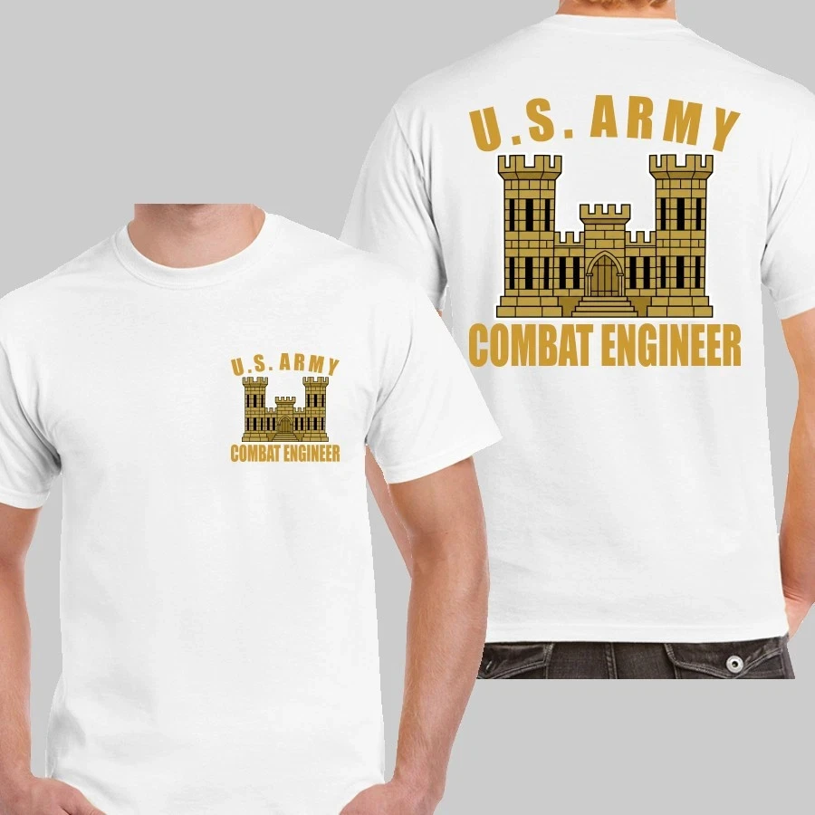 New US Army Combat Engineer Tribute Military Style T-shirt
