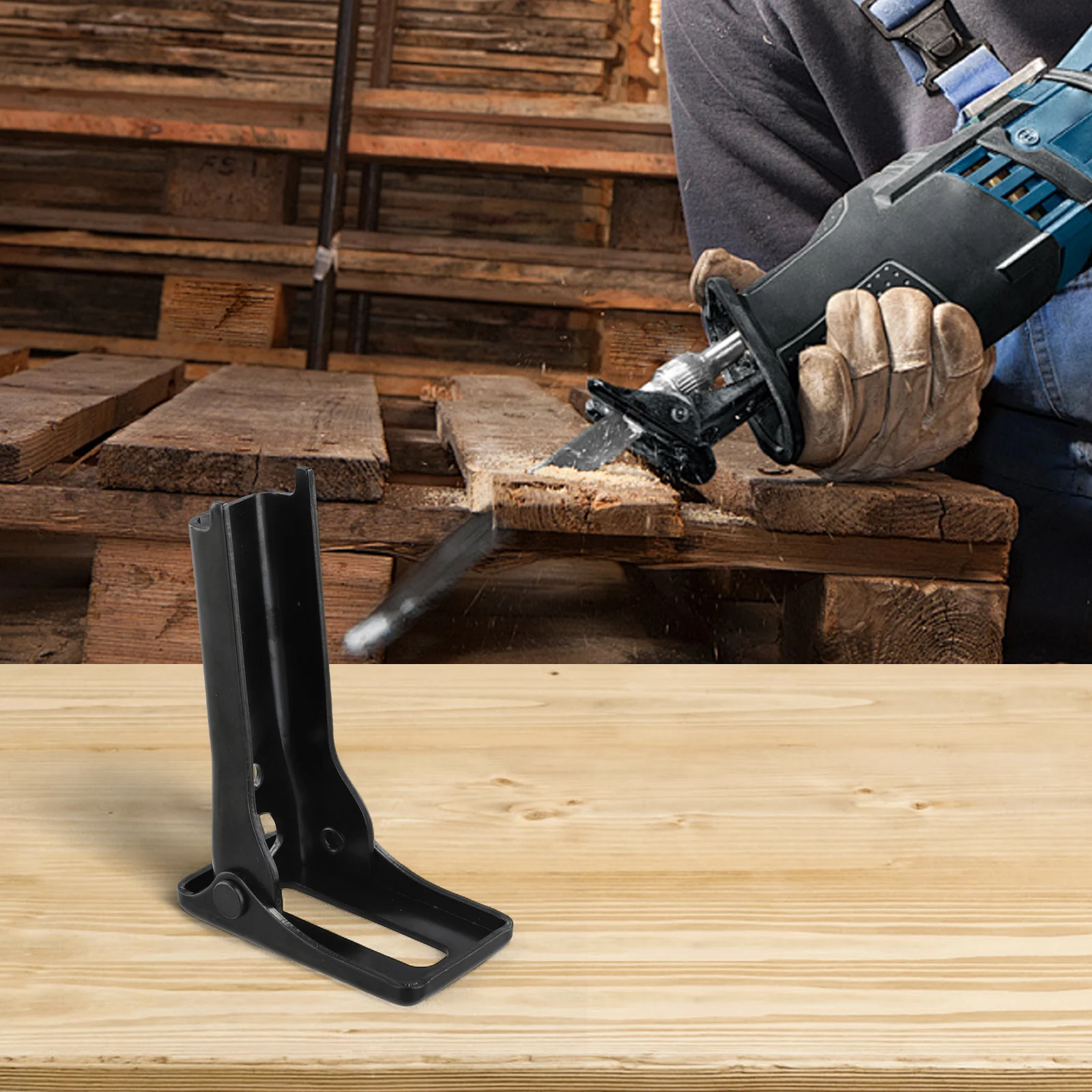 DJR186 Shoe Reciprocating Saw Shoe Quantity 1pc High Durability Long for service Life Metal Material Reciprocating Saw