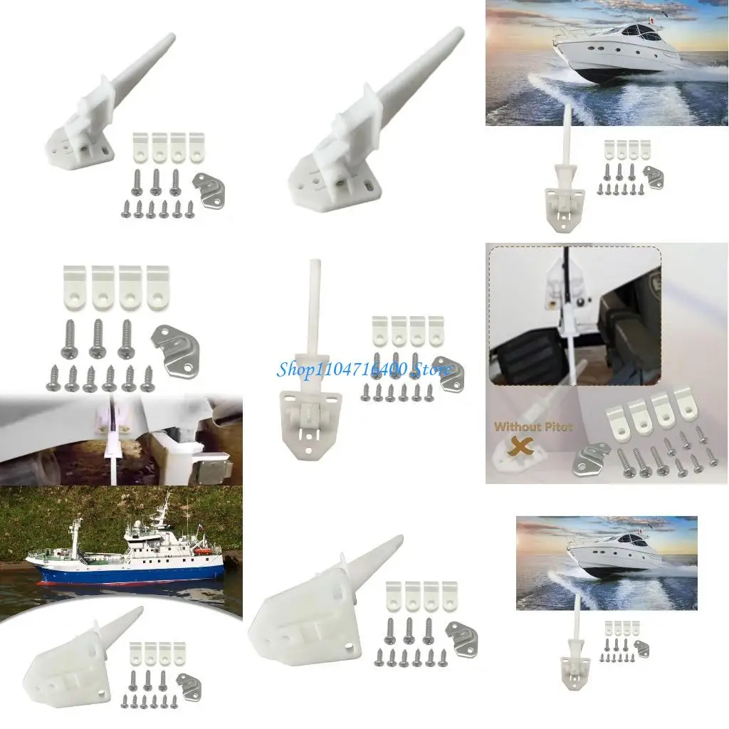 

y1gd Automatic Kick Up Pitot Tube Assembly Marine Accessories Heavy Duty Marine Speedometer Pitot Tube Accurate Reading