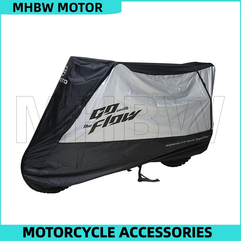 

Motorcycle Dust Proof Cover Coat Sun Shading Rainproof for Cfmoto 800mt