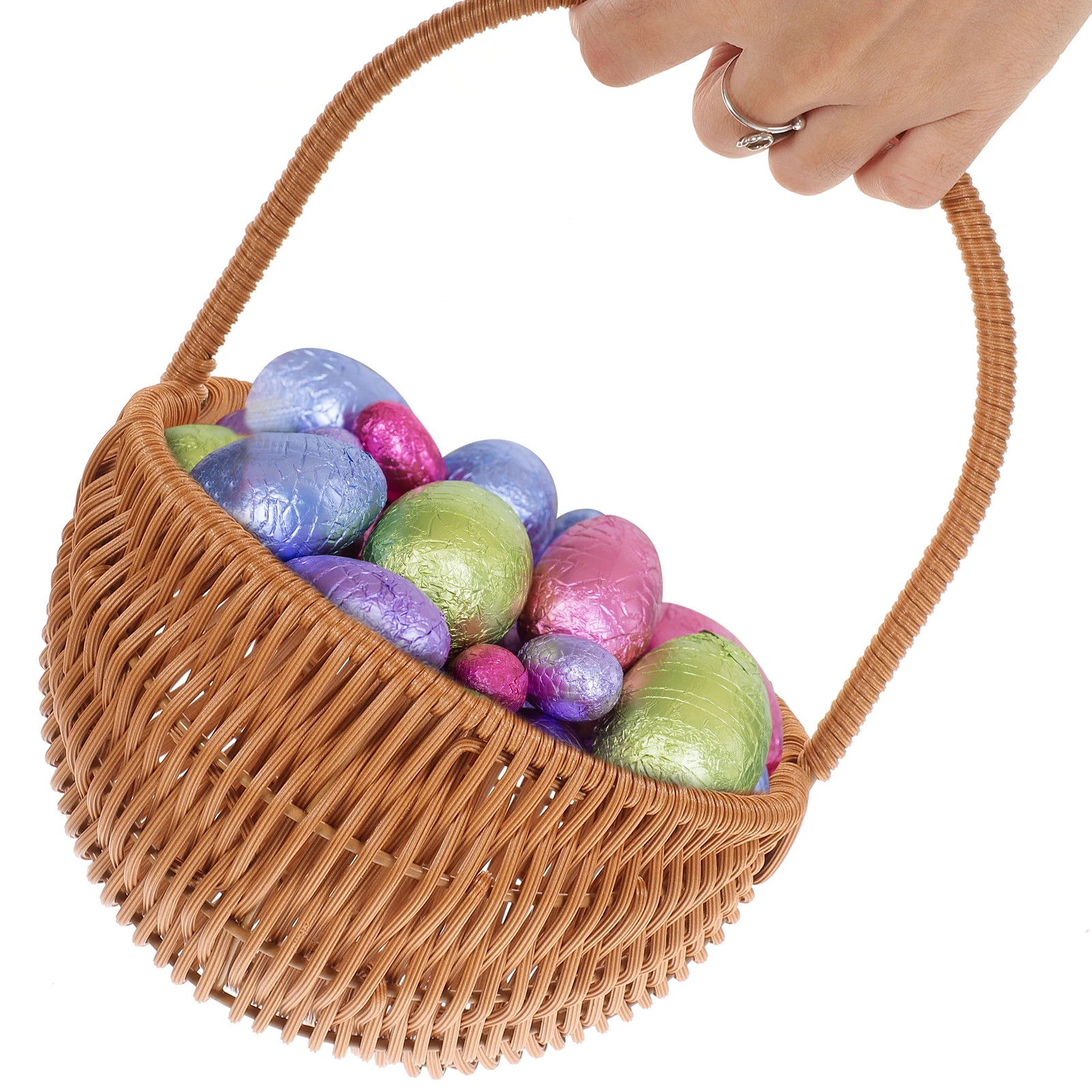 

Woven Mini Basket Wicker Bulk Easter Eggs Table Baskets Empty Small Kids Storage
