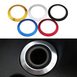 Car Cigarette Lighter Panel Decoration Circle Trim for Chevrolet Chevy Cruze Sedan Hatchback 2009-2014 Accessories