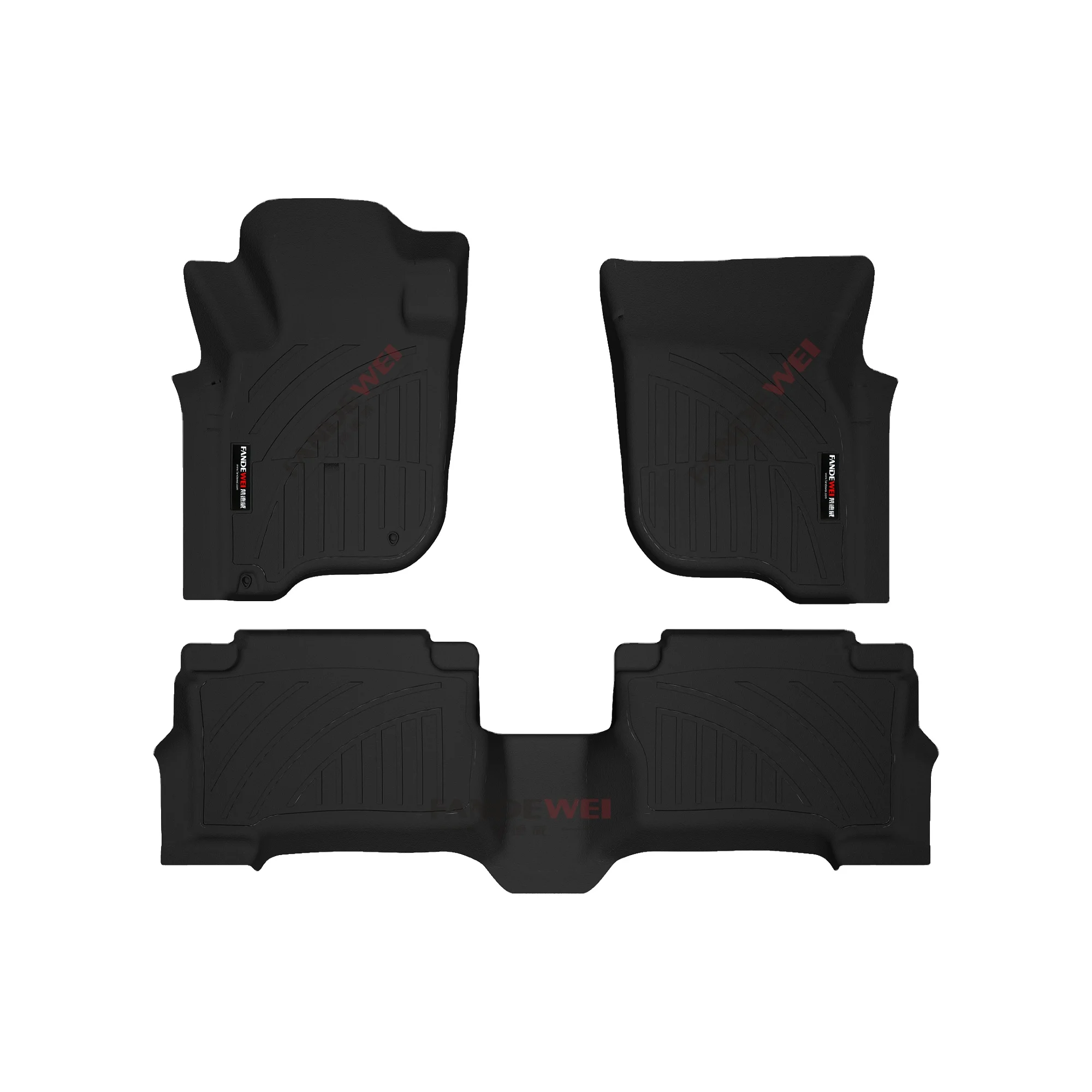 

Hot-selling 3D Rubber Car Mats for MITSUBISHI Triton Xpander Outlander Mirage G4 Adventure Waterproof TPV Car Matting Carpet