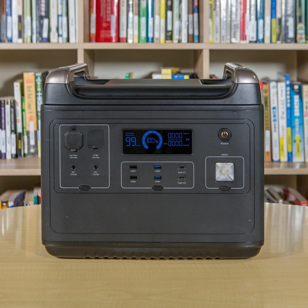 

Wholesale Outdoor Camping 2000W Solar Generator European Power Station Solar Generator Charging Power Pack