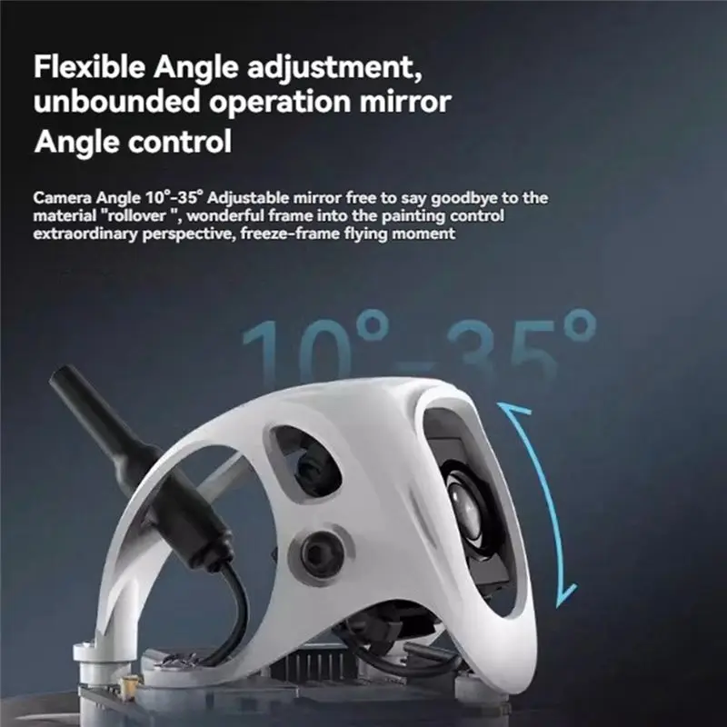 Y44A Canopy for DJI O4 Air for Unit Camera Bracket, O4 Digital Transmission Cover for Meteor65 Pro Meteor75 Pro Frame,