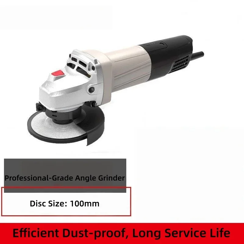 Electric Angle Grinder Cutting and Polishing Machine for Metal Wood and Stone Rust Removal and Burr Removal Electric Tool