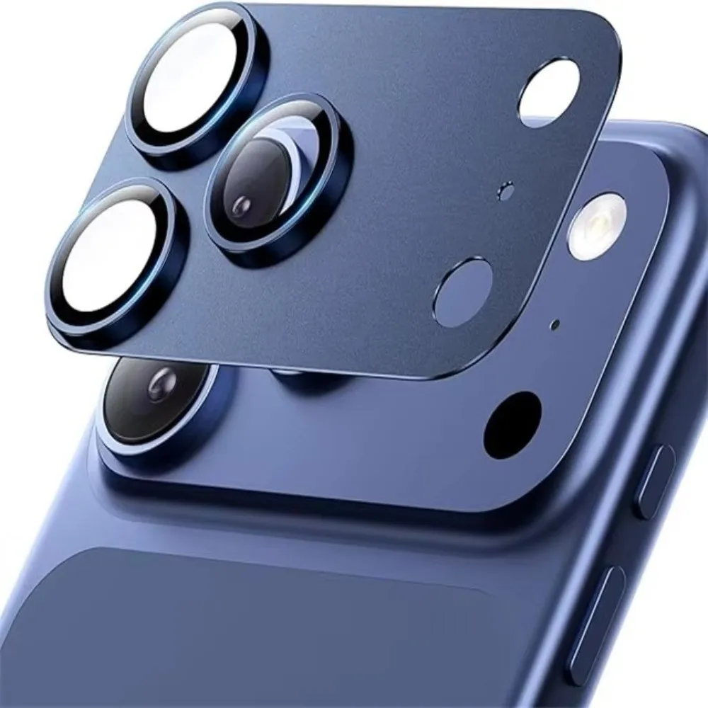 1Pcs Metal Glass Camera Lens Protector for IPhone 17Pro 17Pro MAX IPones Lens Cover Accessories