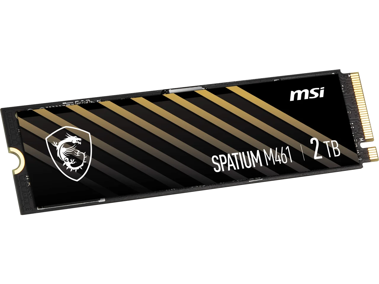 MSI M461 M.2 2280 2TB PCI-Express 4.0 3D NAND Internal Solid State Drive (SSD)
