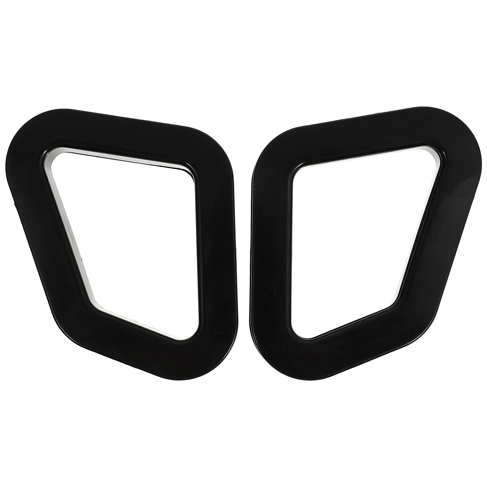 2Sets Decorative Fittings for Chair Back Plastic Chair Accessories Set Compatible with Esports Office Revolving Domestic Gaming